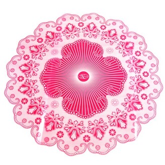 47cm KRAJKA RONDO*ČERVENÁ