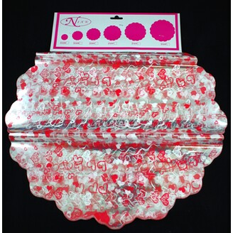 47cm SESIM RONDO*ČERVENÁ+BÍLÁ