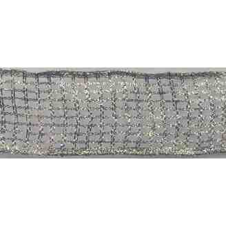 CHECKY 40mmx25m 3439*STŘÍBRNÁ 230