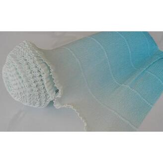 KREP VLNKA DUHA 25cmx2,5m*600-2 MODRÁ