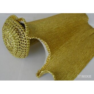 KREP VLNKA 25cmx2,5m METAL*801 ZLATÁ