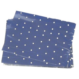 05x10cm HVĚZDIČKA M SÁČEK*STŘÍBRNÁ