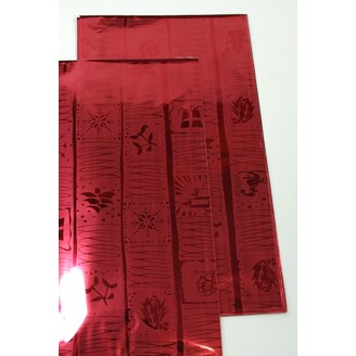 25x35cm ZIMA BT SÁČEK*ČERVENÁ