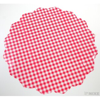 37cm KOSTKA T RONDO*ČERVENÁ V+