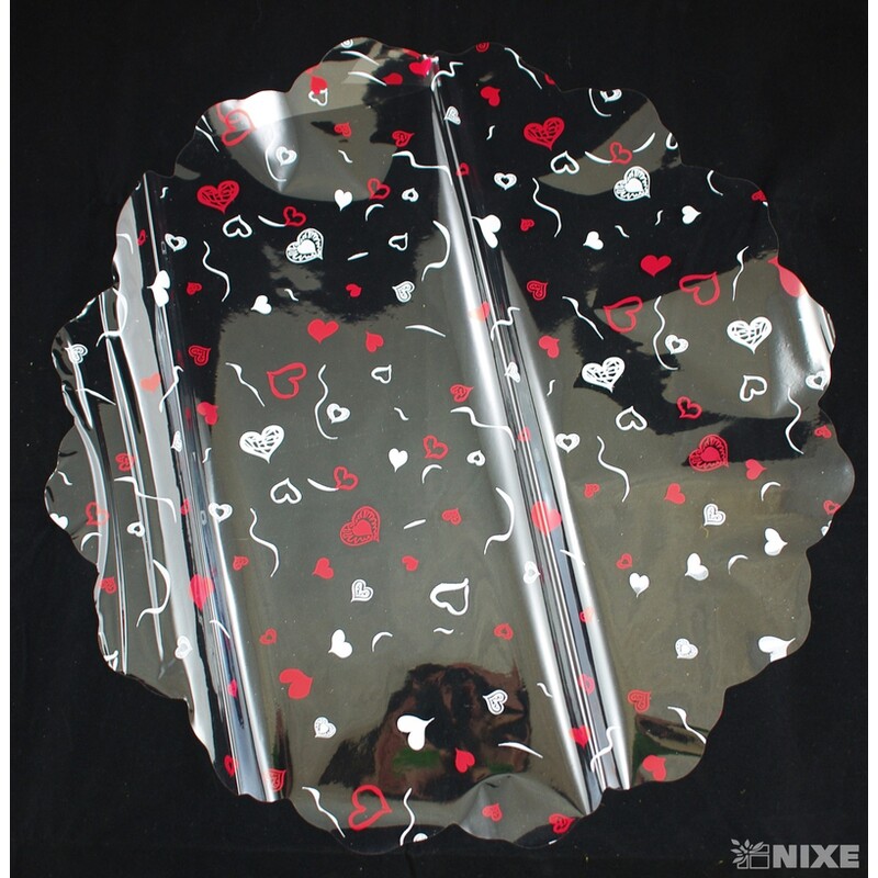 47cm SESIM RONDO*ČERVENÁ+BÍLÁ