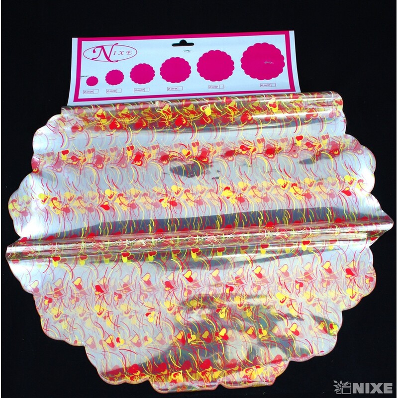 47cm SEVAL  RONDO*ČERVENÁ+ŽLUTÁ