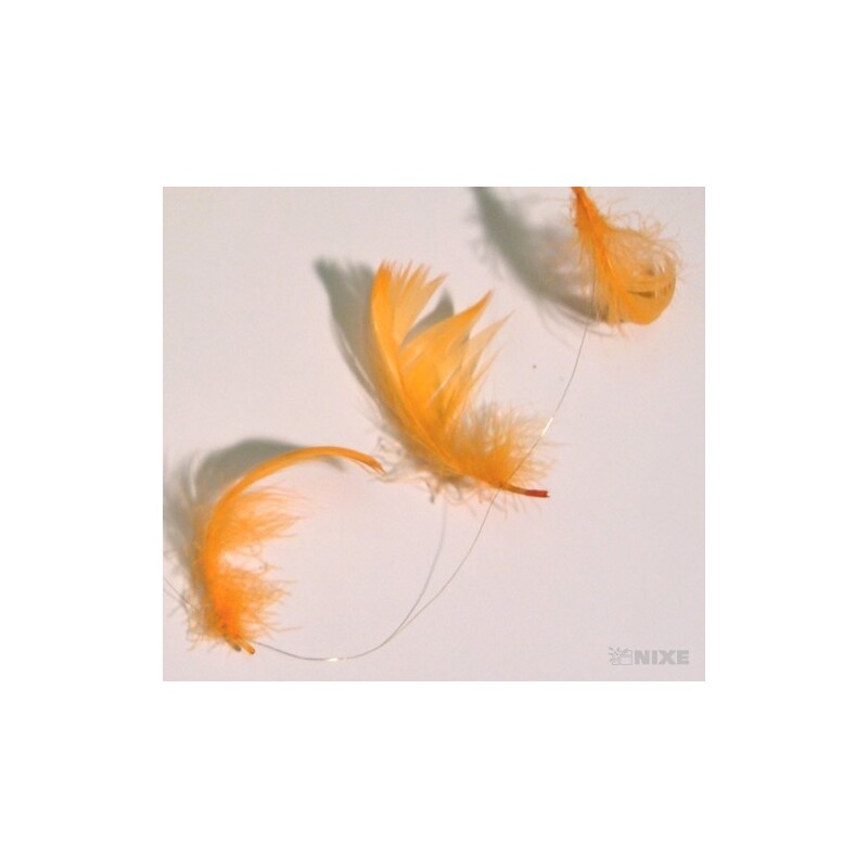 A043 PEŘÍČKA NA DRÁTKU 10m*ORANŽOVÁ C05