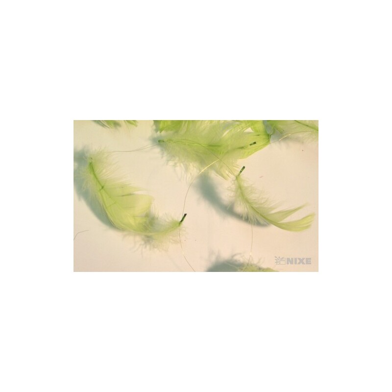 A043 PEŘÍČKA NA DRÁTKU 10m*ZELENÁ PISTÁCIE C15