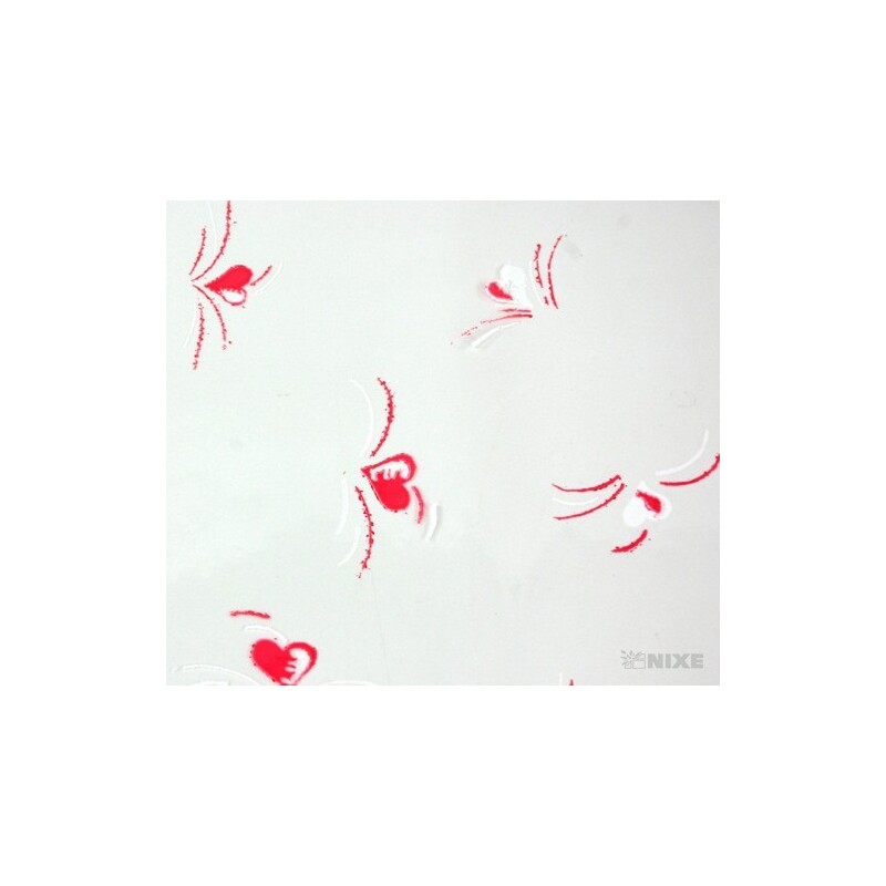 ARCH SEVAL 100x70cm*ČERVENÁ+BÍLÁ