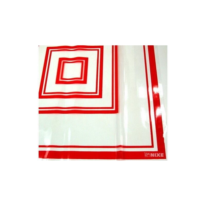 C 60 KUBUS 60x60cm*ČERVENÁ