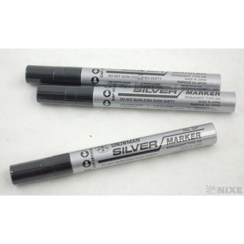 FIX SNOWMAN KULATÝ HROT*STŘÍBRNÁ