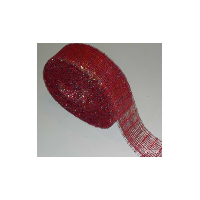 JUTA METAL MULTIC 50mmx25m*ČERVENÁ 270877-35