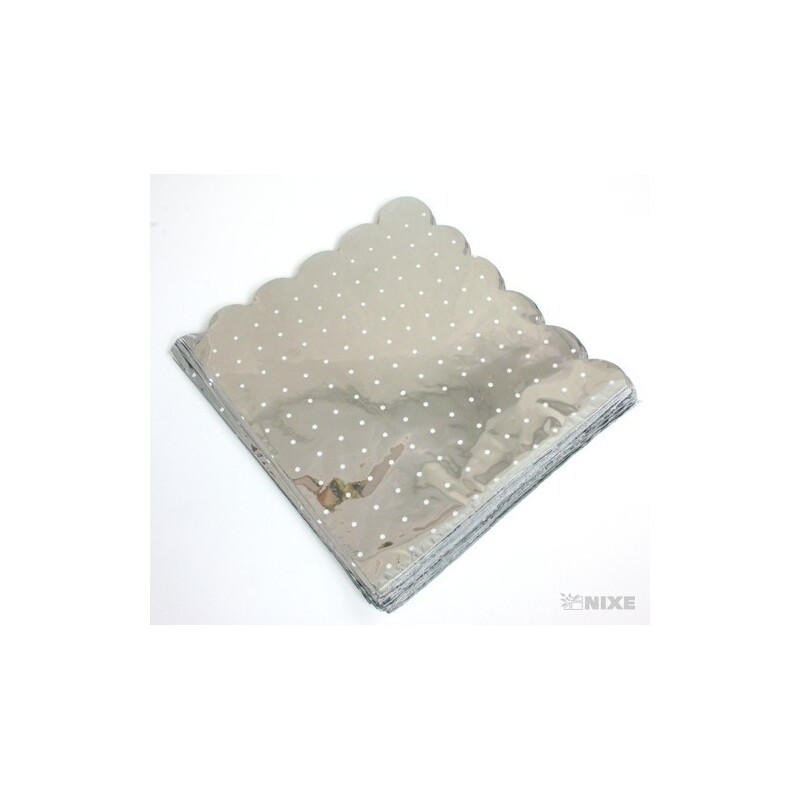 KVADRÁT 40x40cm MTP*STŘÍBRNÁ