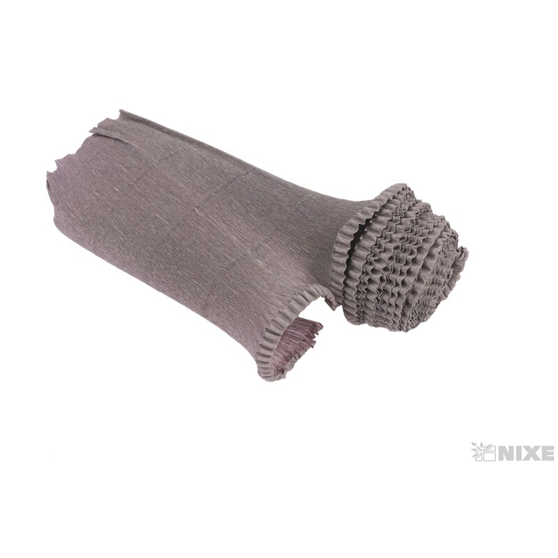 KREP VLNKA 25cmx2,5m*565 ŠEDÁ TM.