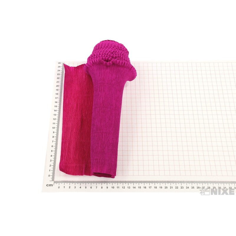 KREP VLNKA 25cmx2,5m*572 FIALOVÁ