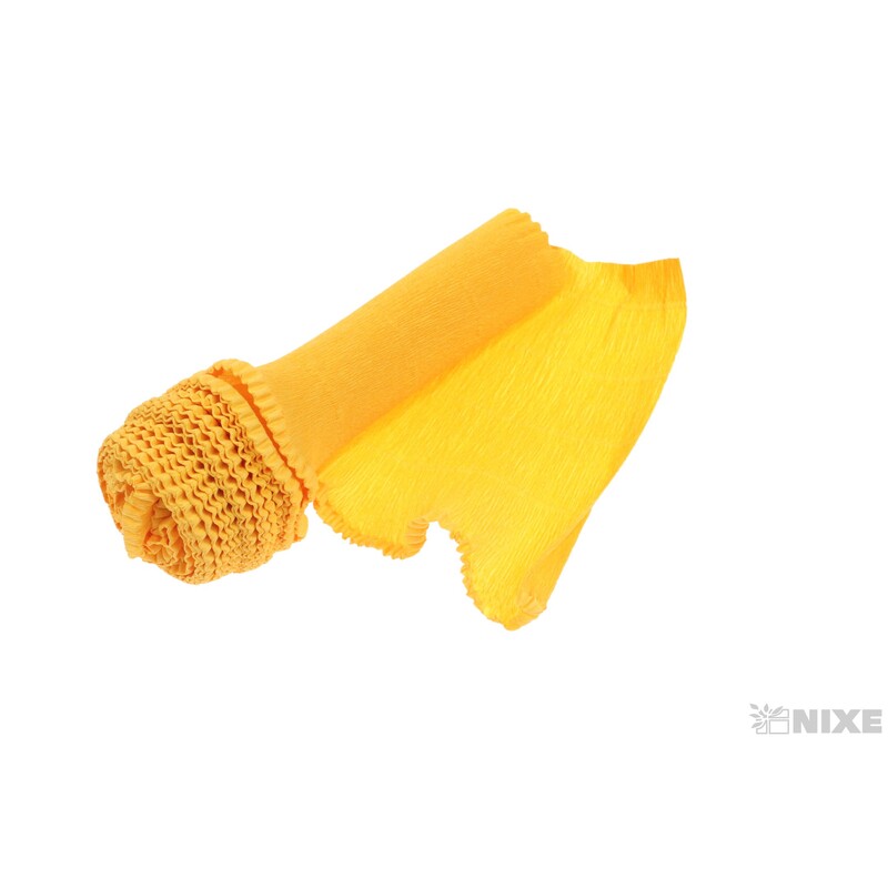 KREP VLNKA 25cmx2,5m*576 ORANŽOVÁ SV.