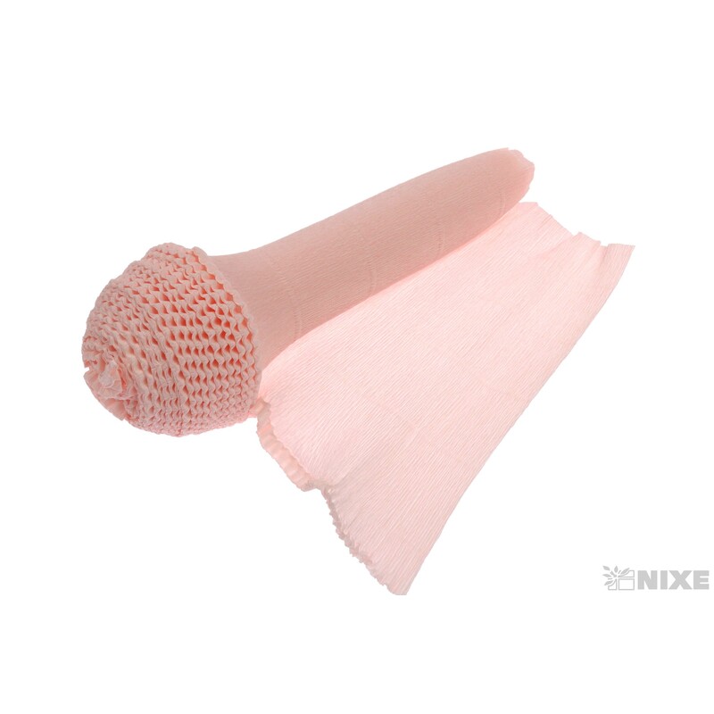 KREP VLNKA 25cmx2,5m*569 RUŽOVÁ SV.