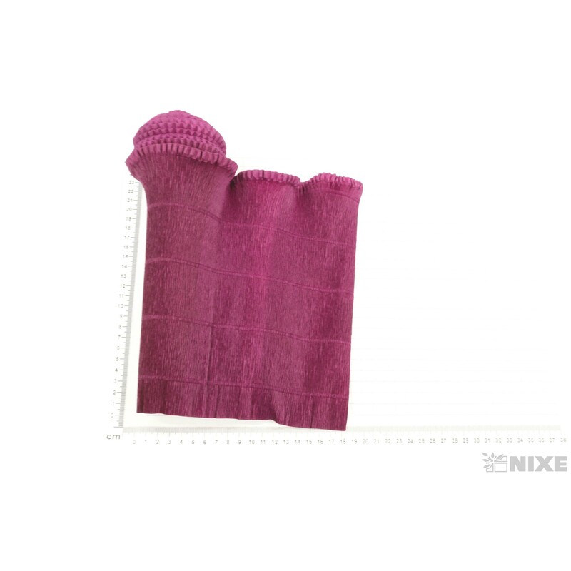 KREP VLNKA 25cmx2,5m*588 FIALOVÁ TM. V+