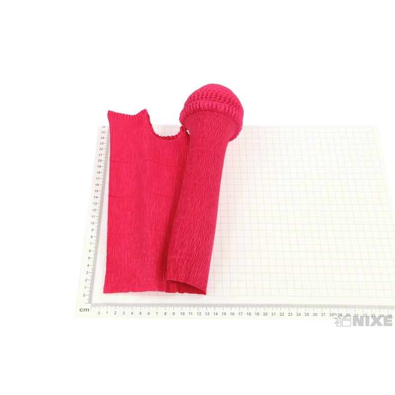 KREP VLNKA 25cmx2,5m*582 MALINOVÁ