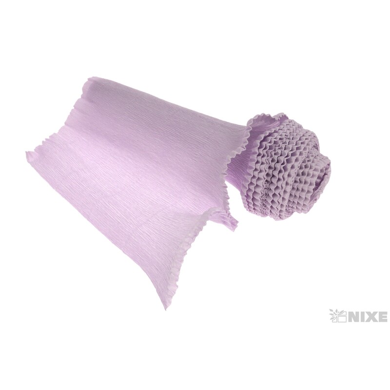 KREP VLNKA 25cmx2,5m*592 FIALOVÁ SV.