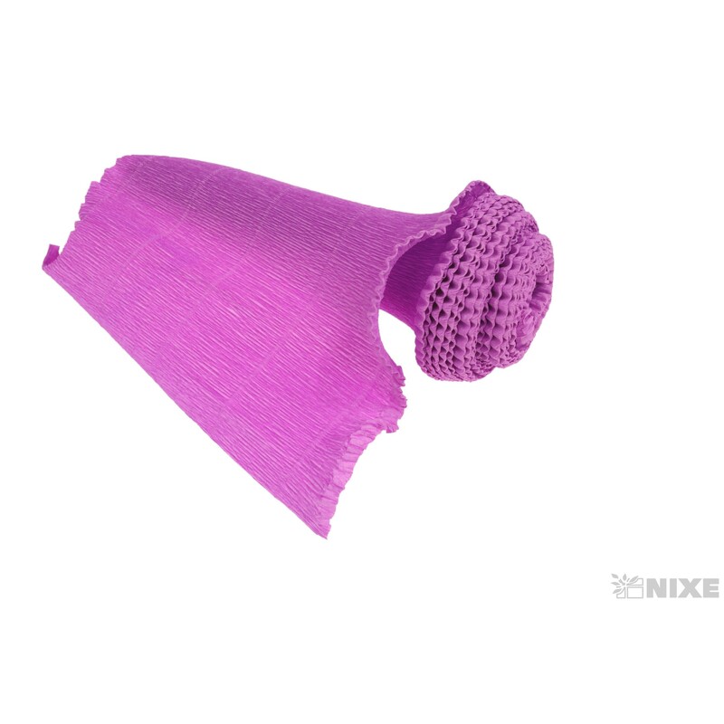 KREP VLNKA 25cmx2,5m*590 FIALOVÁ