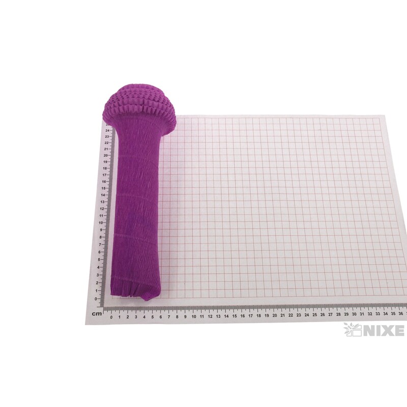 KREP VLNKA 25cmx2,5m*590 FIALOVÁ