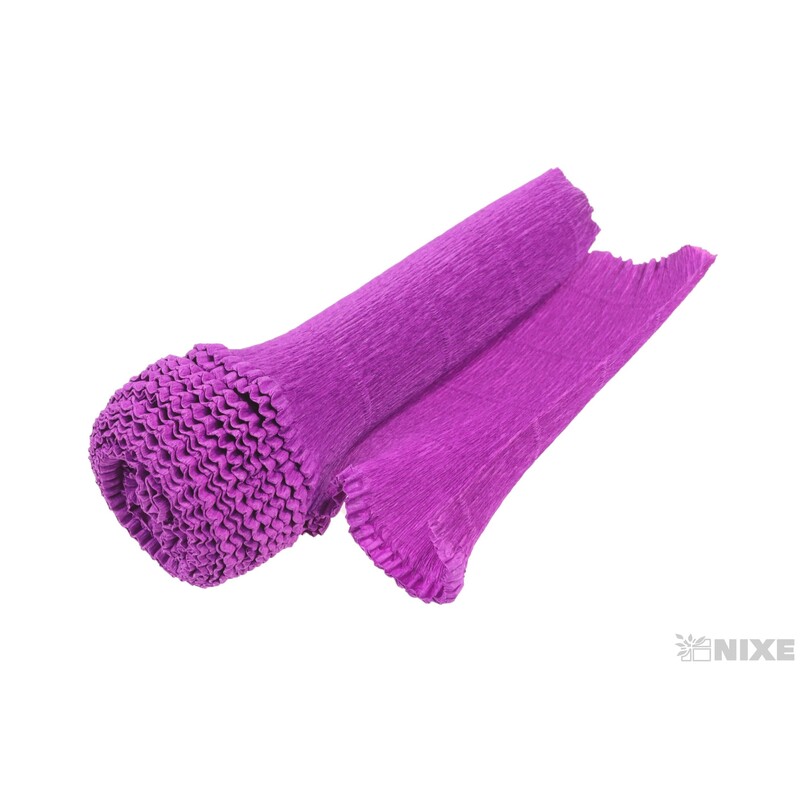 KREP VLNKA 25cmx2,5m*593 FIALOVÁ TM.