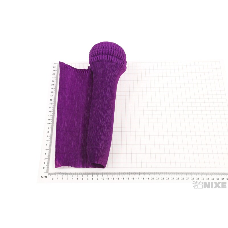 KREP VLNKA 25cmx2,5m*593 FIALOVÁ TM.