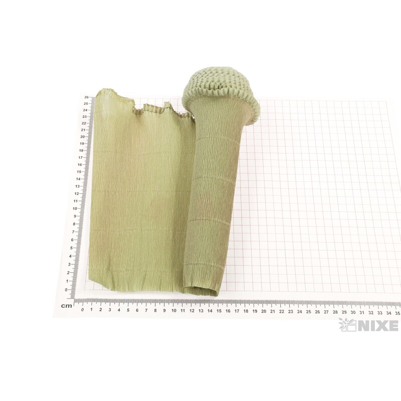 KREP VLNKA 25cmx2,5m*553 HNĚDÁ SV.