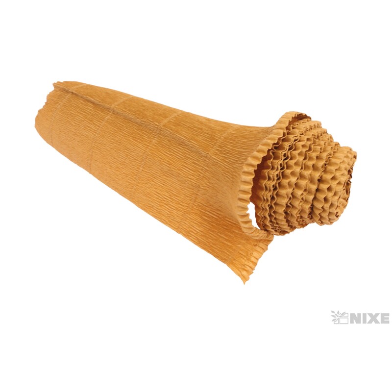 KREP VLNKA 25cmx2,5m*567 HNĚDÁ