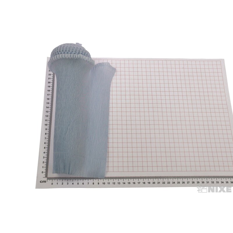 KREP VLNKA 25cmx2,5m*559 MODRÁ BLEDÁ