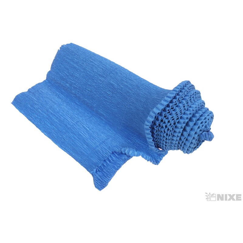 KREP VLNKA 25cmx2,5m*557 MODRÁ