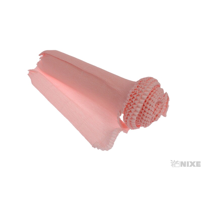 KREP VLNKA 25cmx2,5m*548 RŮŽOVÁ