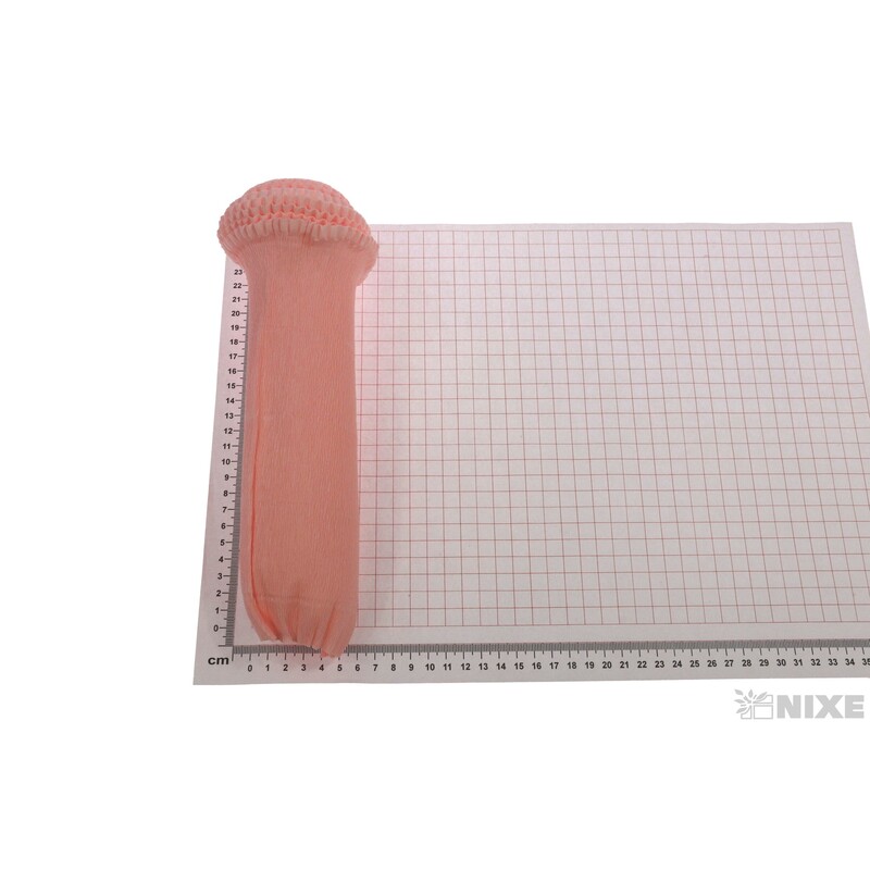 KREP VLNKA 25cmx2,5m*548 RŮŽOVÁ