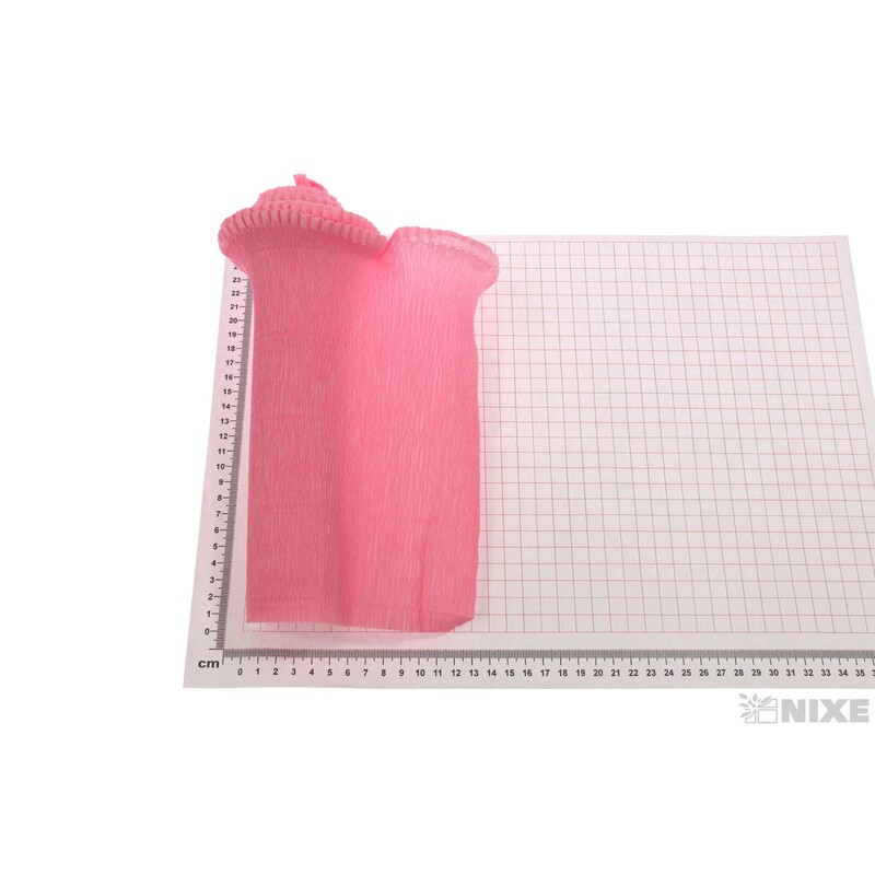 KREP VLNKA 25cmx2,5m*549 RŮŽOVÁ SV.