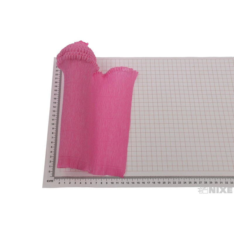 KREP VLNKA 25cmx2,5m*554 STARORŮŽOVÁ