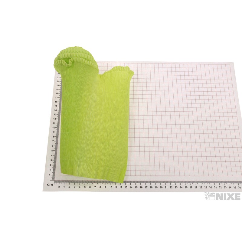 KREP VLNKA 25cmx2,5m*558 ZELENÁ SV.