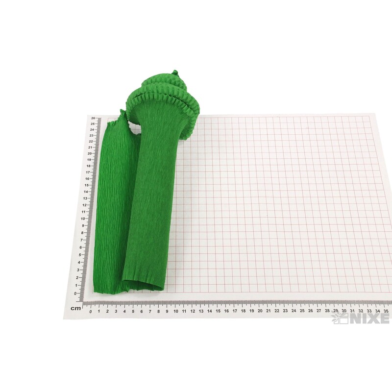 KREP VLNKA 25cmx2,5m*563 ZELENÁ