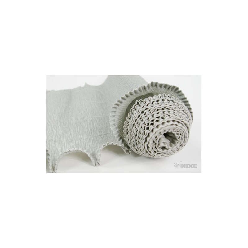 KREP VLNKA 25cmx2,5m*604 ŠEDÁ