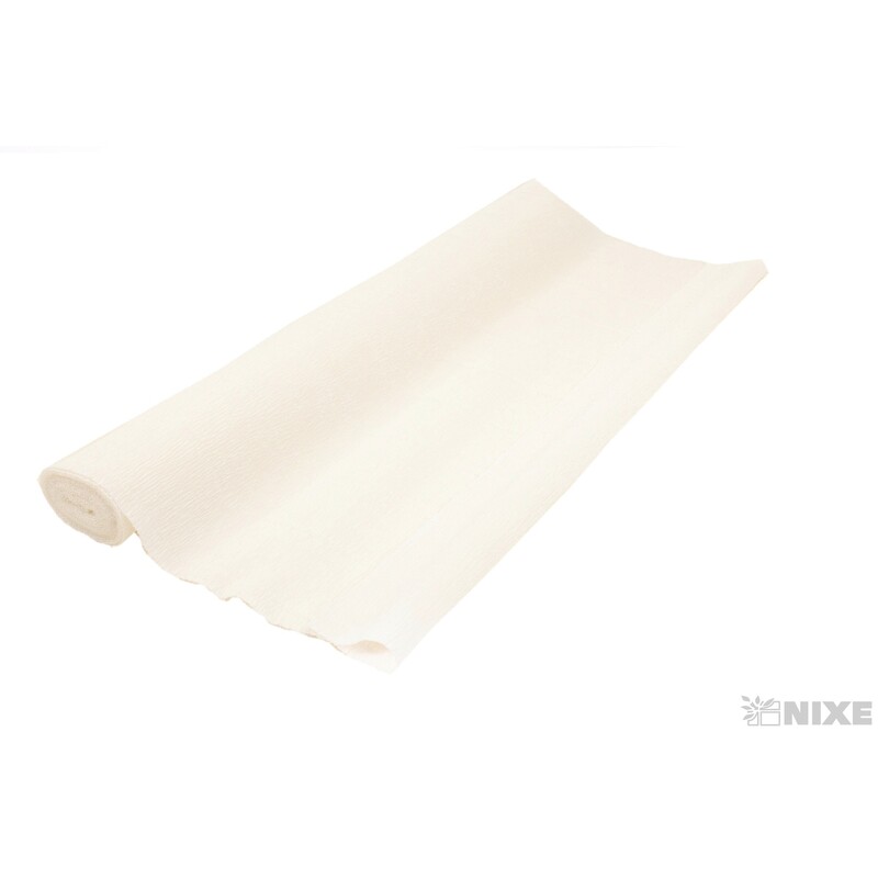 KREP 50cmx2,5m 180g*600 BÍLÁ