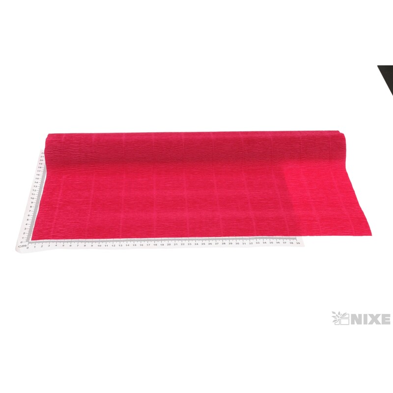 KREP 50cmx2,5m 180g*582 ČERVENÁ