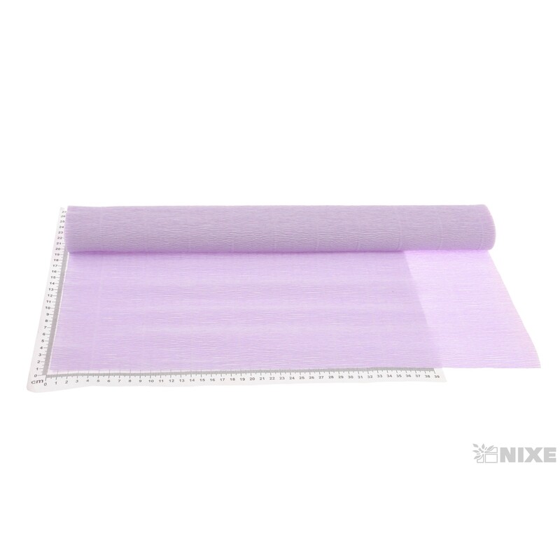 KREP 50cmx2,5m 180g*592 FIALOVÁ SV.