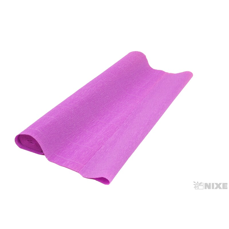 KREP 50cmx2,5m 180g*590 FIALOVÁ