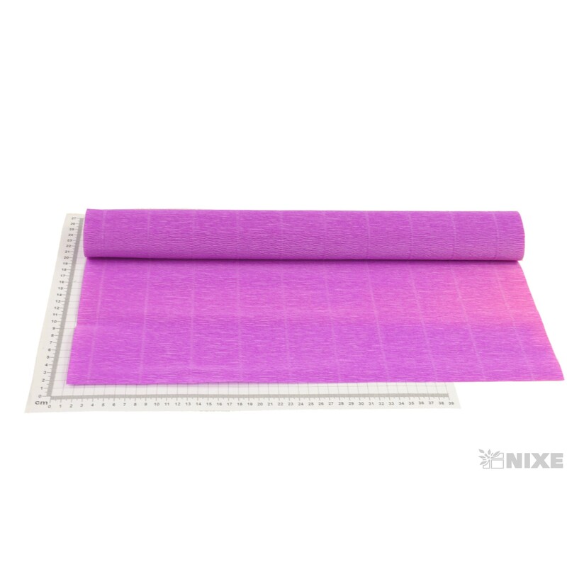 KREP 50cmx2,5m 180g*590 FIALOVÁ