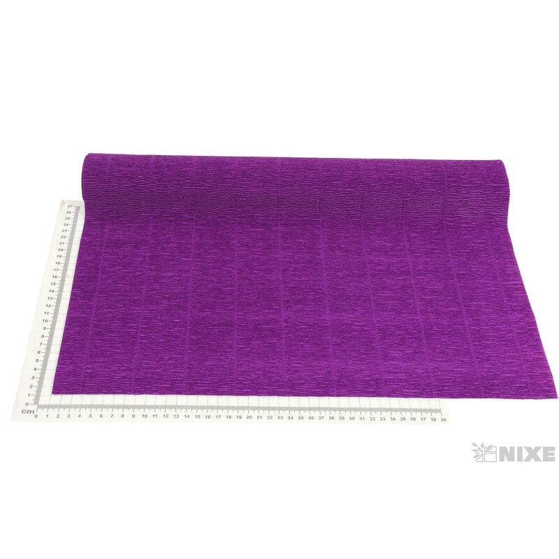 KREP 50cmx2,5m 180g*593 FIALOVÁ TM.