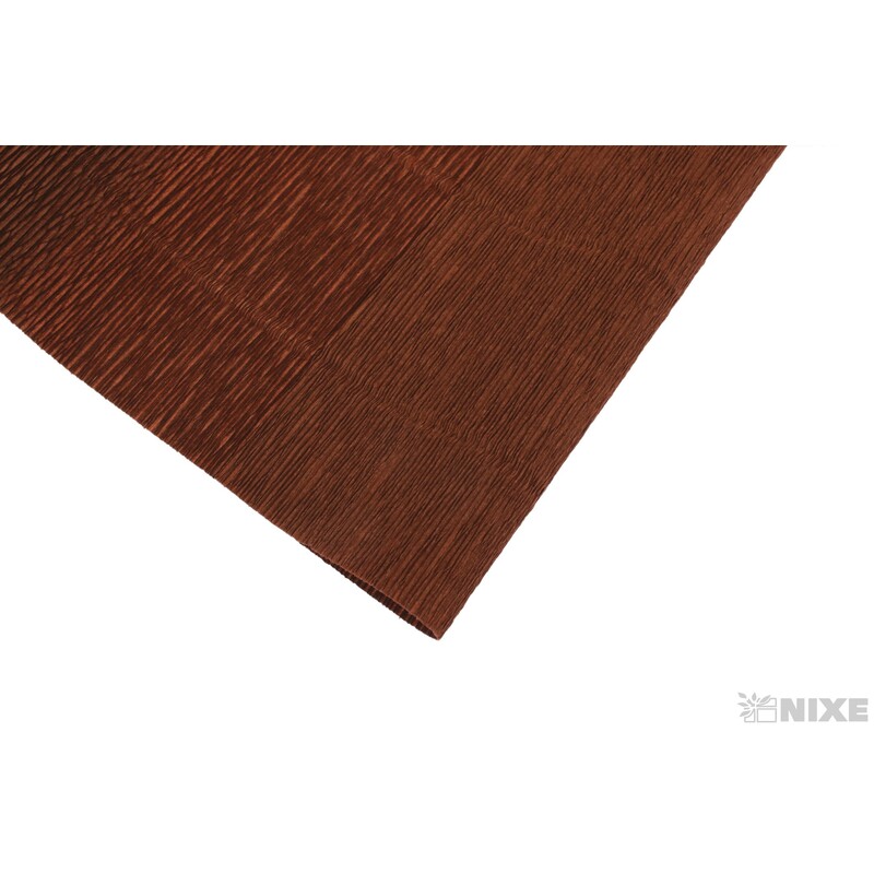 KREP 50cmx2,5m 180g*568 HNĚDÁ TM.