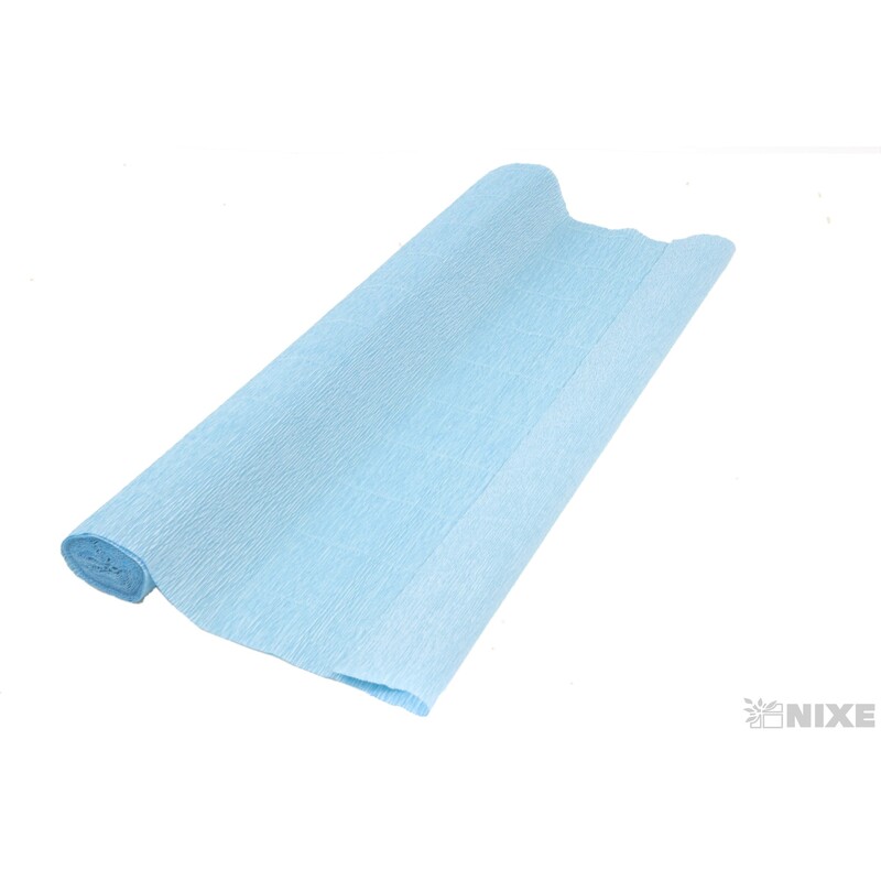 KREP 50cmx2,5m 180g*556 MODRÁ SV.