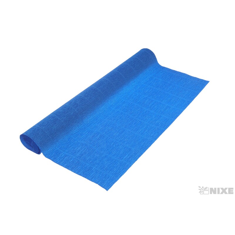 KREP 50cmx2,5m 180g*557 MODRÁ