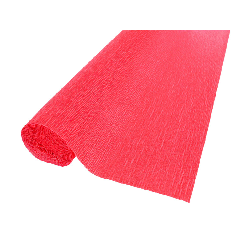 KREP 50cmx2,5m 180g*580 ČERVENÁ