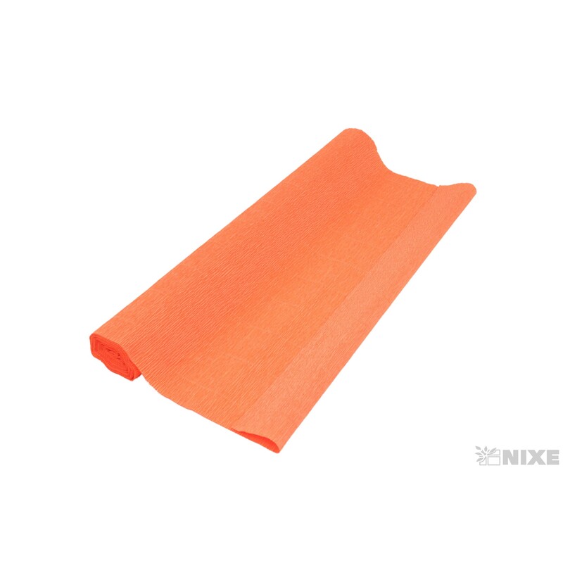 KREP 50cmx2,5m 180g*581 ORANŽOVÁ